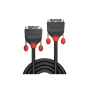 Lindy Câble DVI-D Single Link, Black Line, 3m