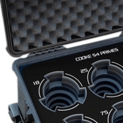 Jason Cases Valise pour Cooke Mini S4 Primes 7-lens (Black Overlay)
