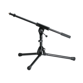 K&M Pied micro avec perche Taille basse - 525 mm. Ultra bas