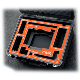 Jason Cases Valise pour Bright Tangerine VIV Mattebox + Sideflags