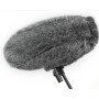 Cinela PIANO fur, short pile , Full grey