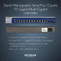 Netgear 12-PORT 10G/MG SMART MANAGED PLUS SWITCH (XS512EM)