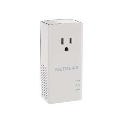 Netgear 1-PORT GIGABIT POWERLINE 1000 PASSTHRU 2-PACK (PLP1000)