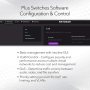 Netgear Switch Smart Manageable 5 port Gigabit 10/100/1000Mbps 4 poE+
