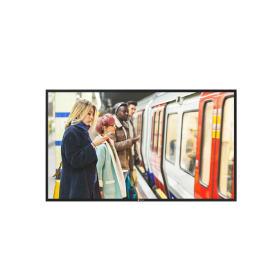 Neovo - Ecran de Sécurité 55p HD-SDI UHD, 350cd, 2xBNC IN/OUT - Métal