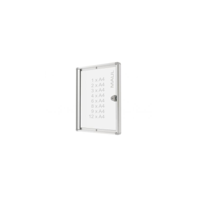 Ulmann Vitrine affichage int. porte ouvrante blanc tour Alu 65x93cm