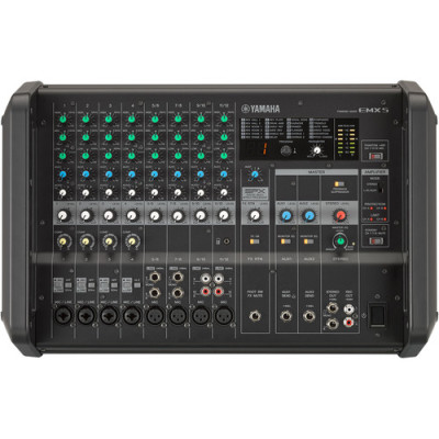 Yamaha EMX5 Console de mixage 12 entrées 630W rackable 19"