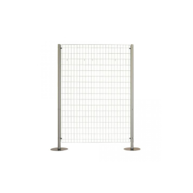 Ulmann Grilles exposition 172x122cm mailles acier 10x5cm Gris