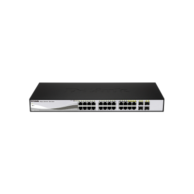 D-Link Smart Nuclias Connect L2 24x Gigabit PoE/PoE+ 4x Combo GbE/SFP