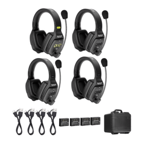 Saramonic WiTalk FullDuplex Wireless Intercom Dual-ear Headset 4p