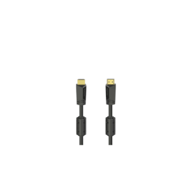Hama Câble HDMI haute vitesse, f. mâle - f. mâle 4K Ether. doré 15,0m
