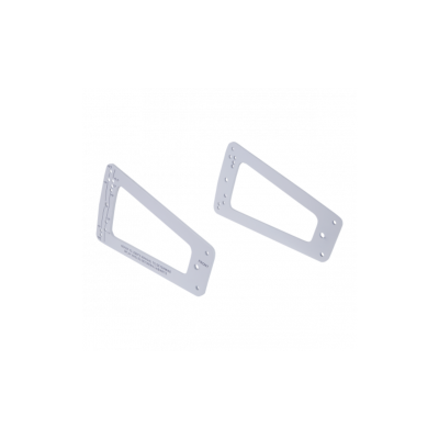 DAS Plaques de jonction pour ARTEC-320/322S, blanches. DAS JP-320-W