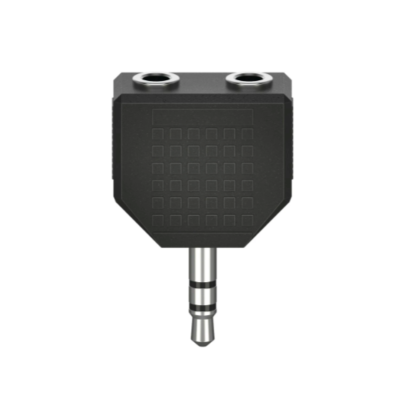 Hama Adaptateur audio, jack mâle 3,5mm - 2 jacks femelle 3,5m, stéréo