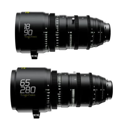 DZOFILM Tango Bundle 18-90mm /65-280mm T2.9-4 S35 Zoom PL&EF - meter