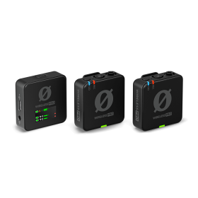 Rode Wireless PRO Kit HF double + micros Lavalier et accessoires