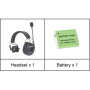 Came-TV KUMINIK8 Duplex Digital Wireless Headset 1 Single Ear Remote