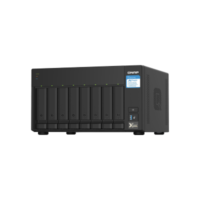 QNAP NAS Tour Boitier nu 6 baies 3.5" + 2 baies 2.5" Alim. interne