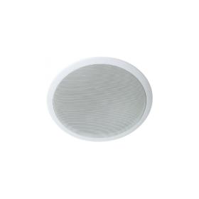 Rondson Haut-parleur plafond 8" blanc - 10/5 Watts / 100 Volts