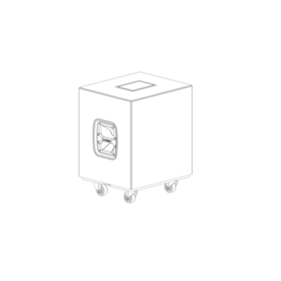 JBL VTX-B15-ACC - Chariot et housse pour 1 x B15