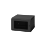 Rondson Coffret mural pivotant 19" 6U - acier NOIR