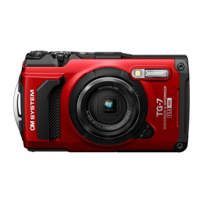 OM System Tough TG-7 Appareil photo compact étanche Rouge