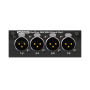 Auvitran AES3 card with 8 Out on 4x XLR