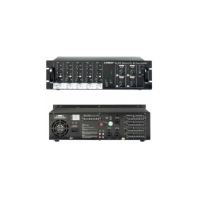 Rondson Ampli-préampli 5 entrées 4x120W - 4-8? - 70/100V 230V 19" 3U