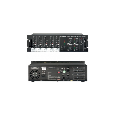 Rondson Ampli-préampli 5 entrées 4x120W - 4-8? - 70/100V 230V 19" 3U