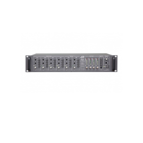 JD-Media Préamplificateur 4 zones (6entrées/4sorties) 230V/24V 19" 2U