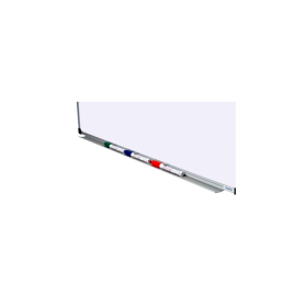 Ulmann Porte craies aluminium anodisé pour tableaux Longueur 200 cm
