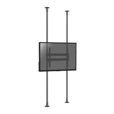 Kimex Support sol-plafond portrait pour écran TV 50"-100" H max 300cm