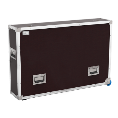 OpenRoad® Slim Flight case pour 1 à 2 écrans de 32" à 46"