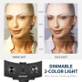 Neewer Kit Ring Light LED 20" Anneau Lumineux Bicolore 44 W avec Pied