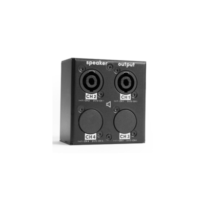 FOHHN Module 2 x Speakon séries NL 4 pour amplificateurs DI