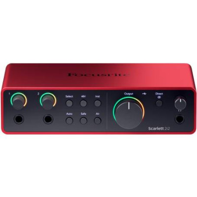 Focusrite Scarlett G4 - Scarlett 2I2 4th Gen - 2 in / 2 out - USB-C
