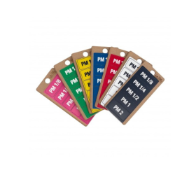 Lenzcameratools Filter Tags Pro-Mist 1/8 - 2 Red | 5 Tags