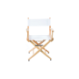 Filmcraft Pro Series Director Chair SHORT natural - BLUE canvas