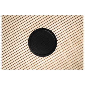 FOHHN Plafonnier 2 voies HP 4" + tweeter 0,75 50W/16ohms 100V BK