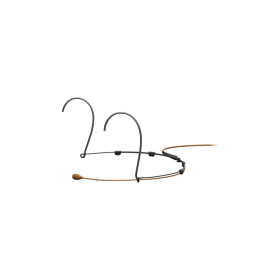 DPA Serre-tête CORE 4066 Omni, Marron, 3-pin LEMO