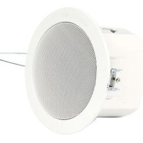 Ambient Plafonnier noir EN 54-24, 6W/100V, diam 20cm