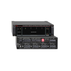 RDL Sélecteur audio stereo télécommandable RU-ASX4DR