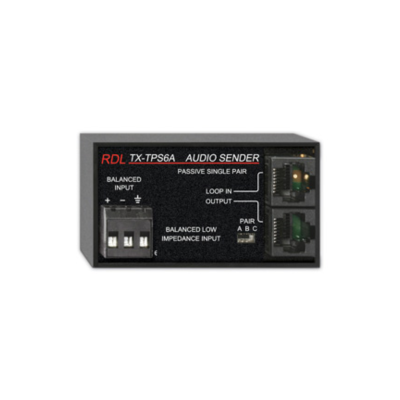 RDL Émetteur passif à 1 paire TX-TPS6A