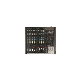 Work Pro Console de mixage 12/16 voies, 100 effets, 4 groupes, 4 aux