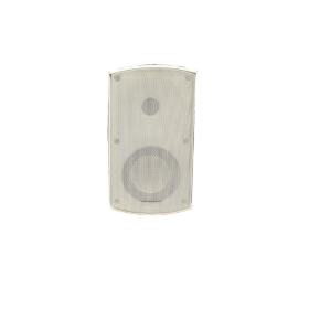 Work Pro Enceinte 2 voies 10cm+tweeter 2-4-8-16 W/100 V, 16W/8 Blanc