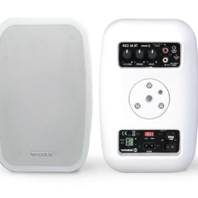 Work Pro Sys. active+passive 5+1, 2x25W + Bluetooth blanc
