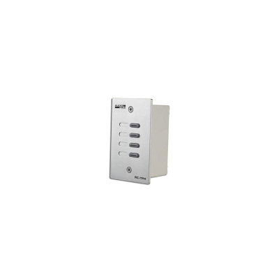 Work Pro Boîtier mural pour ZONIX. 4 boutons poussoirs Led bicolore