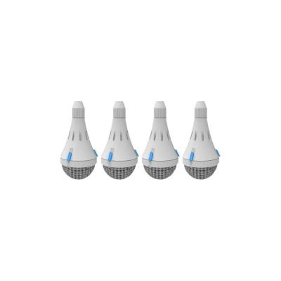 ClearOne Pack Mic Array Dante 4 micros - blanc