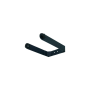 Work Pro Lyre noire verticale proj. de son WFS10CX/500CX