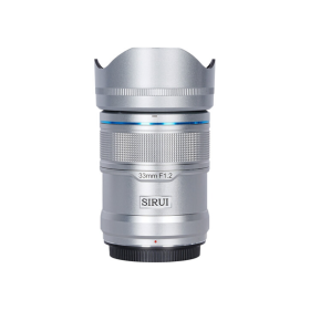 Sirui Sniper 33mm F1.2 APSC Auto-Focus Lens (E Mount, Silver)