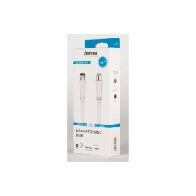 Hama Cable Ant.Coax M/F 90Db Blc 3,00M